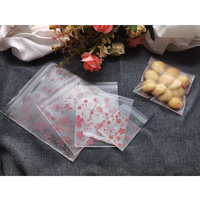 Sac d'emballage pour biscuits aux cerises glacées, sac auto-adhésif pour la pâtisserie DIY, sac en plastique transparent pour mariage, fête d'anniversaire, nourriture OPP Bopp