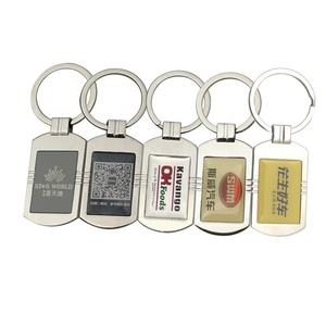 Oneway Wholesale Fashion Promotion <b>Key</b> Ring Car <b>Key</b> Chain Holder <b>Custom</b> Brand logo Metal Keychain - Product Image 6