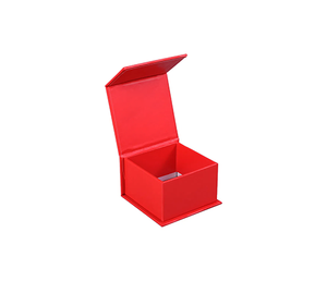 Boîte d'emballage rigide <span class=keywords><strong>de</strong></span> luxe recyclable <span class=keywords><strong>de</strong></span> haute qualité pour bijoux avec doublure en éponge, couleur personnalisée, boîte cadeau - Product Image 5