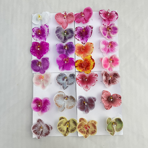 Gran oferta y alta calidad Meichang mariposa Phalaenopsis 1 escuchó planta de decoración colorida Artificial decorativa - Product Image 1