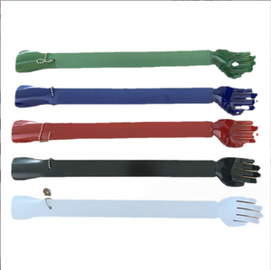 Logotipo personalizado barato plástico longo volta <span class=keywords><strong>scratcher</strong></span> com calçadeira prática - Product Image 2