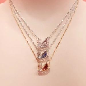 <span class=keywords><strong>Collana</strong></span> da Donna Zhixuan Designer SW con Pendente a Cigno in Lega e Zirconi Incastonati, Miglior Regalo <span class=keywords><strong>per</strong></span> <span class=keywords><strong>Lei</strong></span> - Product Image 5