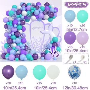 Coloré Latex Ballon Guirlande Arc Kit Guirlande De Mariage Joyeux Anniversaire Décoration Ensemble Enfants Fête Ballon Guirlandes Kits