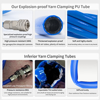 Tube en PU de compresseur d'air haute pression avec tuyau d'explosion anti-éruption pince à fil de pompe à tambour gonflable-pièces pneumatiques