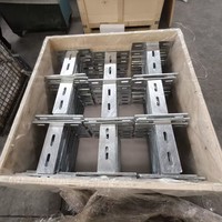 Rakitan Bantalan Pelacak PV A120/100A 10 °   Bantalan Penyangga Pelacak Surya Sudut Pivot