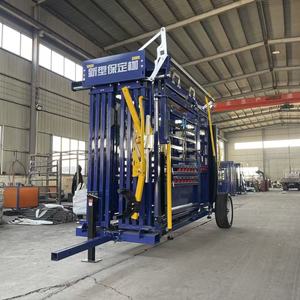 Automatic Manual Cow Crush <strong>Cattle</strong> Squeeze Chute Livestock with Scales Steel and Metal Farm Equipment for <strong>Cattle</strong> - Product Image 5
