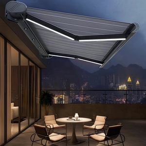 Toldo Retráctil Eléctrico <span class=keywords><strong>para</strong></span> Patio, Toldo Impermeable <span class=keywords><strong>para</strong></span> Jardín y Terraza - Product Image 1
