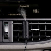 Diffuseur d'arômes de voiture de luxe SCENTA avec logo personnalisé, diffuseur de parfum USB ultrasonique 5 ml sans eau, diffuseur d'huiles essentielles OEM