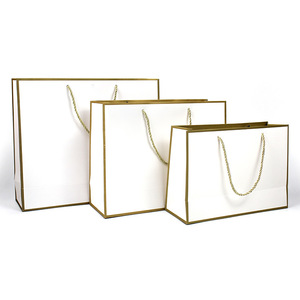 High Quality <strong>Custom</strong> <strong>Design</strong> Logo Recycled Packaging Printed Shopping Gift <strong>Paper</strong> <strong>Bag</strong> With Handle - Product Image 1