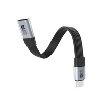 Kabel Ekstensi VCOM USB4 Male to Female 240W Pengisian Daya 80Gbps Data untuk Docking GPU Eksternal Workstation Multi-Monitor 8K