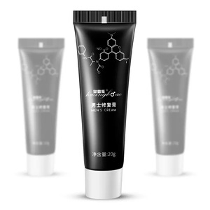 Crème de soin des parties intimes pour hommes Huangboao, en stock en usine, vente en gros, éponge de massage, 20g, plantes naturelles pures, stimulation pour adultes - Product Image 4