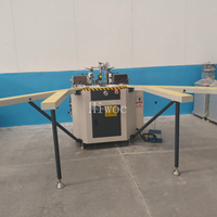 Machine à sertir les coins manuelle HIWOC, hauteur de traitement 180 mm, pour l'industrie des fenêtres et des portes