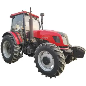 Tractor de rueda de granja usado, segunda mano, 4x4, para agricultura
