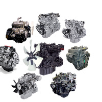 Ensemble moteur diesel pour excavatrice Tata Isuzu 4HK1 6HK1 4BG1 6BG1, moteur complet 6WG1 4JJ1, neuf ou d'occasion, 1 pièce