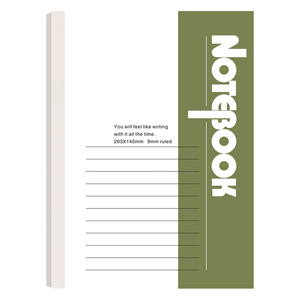 สมุดโน้ต DM A5 ปกอ่อน สมุดโน้ตสำนักงานธุรกิจ ขายส่ง สมุดโน้ตเตรียมสอบสำหรับนักศึกษา แบบเย็บกาว ไม่มี - Product Image 4