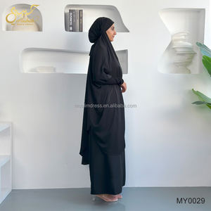 2025 vente chaude femmes musulmanes <span class=keywords><strong>Jilbab</strong></span> <span class=keywords><strong>2</strong></span> pièces ensemble personnalisé <span class=keywords><strong>pas</strong></span> <span class=keywords><strong>cher</strong></span> femmes musulmanes <span class=keywords><strong>Jilbab</strong></span> robe de prière - Product Image 5