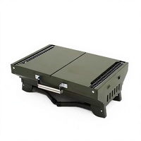 Barbecue portable pliable en acier inoxydable pour camping, four à charbon de bois, outil de cuisson, réchaud de pique-nique fabriqué en Chine