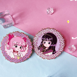 Épingles à revers en métal plaqué or fantaisie avec logo personnalisé, vente en gros sans minimum, épingles en émail dur princesse - Product Image 6