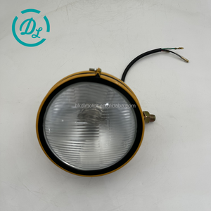 08561-30000 ไฟทำงานแบบกลม 24V สำหรับเปลี่ยนแทนไฟหน้ารถขุด PC200-7 PC200-8 ตัวเรือนโลหะสำหรับงานหนัก - Product Image 1