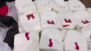 Kpop ถุงมือนักล่าปีศาจ + หมวกพิมพ์ถุงมือเข็ม, ถุงมืออบอุ่นในช่วงฤดูหนาว, ถุงมือขนสัตว์และหมวกอบอุ่น - Product Image 2