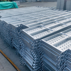Passerella in Acciaio per Ponteggi con Gancio Q195 Q235, Tavola Metallica Pre-Galvanizzata per Costruzioni - Product Image 1