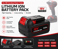Batterie au lithium de remplacement pour outil sans fil 8.0Ah pour la série M18 XC