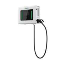 Station de recharge rapide DC murale CCS 30 kW avec sortie 150-1000 V et efficacité supérieure à 96,8 % pour usage domestique et commercial