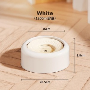 2025 thiết kế mới thời trang 1200ml công suất lớn chống tràn nổi bát nước cho người lớn mèo và chó - Product Image 1