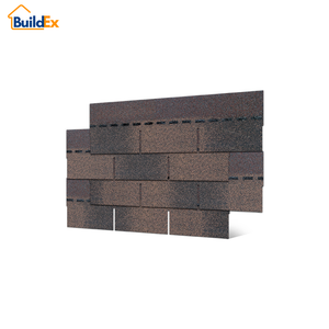 Bardeaux de toiture en asphalte <span class=keywords><strong>noir</strong></span> charbon à <span class=keywords><strong>double</strong></span> couche de conception moderne standard américaine, épaisseur de 5,2 mm pour les tuiles de toiture résidentielles - Product Image 3