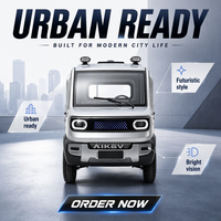 Camion de livraison électrique à 4 roues avec lecteur MP5 pour la livraison du dernier kilomètre au Qatar - Vente flash