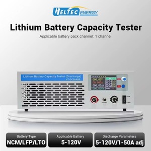 Testeur <span class=keywords><strong>de</strong></span> capacité <span class=keywords><strong>de</strong></span> batterie à tension et courant réglables HT-DC50ABP 5-120V 50A 6000W Modes <span class=keywords><strong>de</strong></span> décharge <span class=keywords><strong>CV</strong></span>/Temporisé/Capacité pour Lithium - Product Image 2