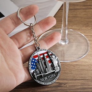 Tùy Chỉnh Bức Tượng Tự Do Keychain Kẽm Hợp Kim Kim Loại Mỹ Cờ <span class=keywords><strong>New</strong></span> <span class=keywords><strong>York</strong></span> <span class=keywords><strong>Keyring</strong></span> - Product Image 4