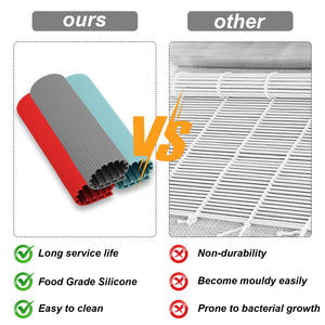 Molde rodante para <span class=keywords><strong>sushi</strong></span>, herramientas fáciles <span class=keywords><strong>de</strong></span> bricolaje para cocina, rollos <span class=keywords><strong>de</strong></span> arroz japoneses caseros, alfombrilla <span class=keywords><strong>de</strong></span> silicona para <span class=keywords><strong>Sushi</strong></span> <span class=keywords><strong>de</strong></span> grado alimenticio - Product Image 6