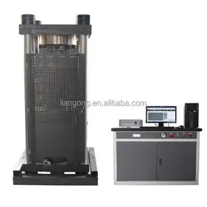 Máquina universal de teste de compressão, uso de máquina de concreto/de cimento/tijolo/pedra, máquina de teste de pressão hidráulica