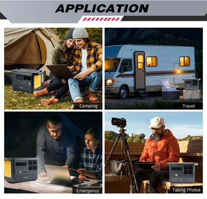 Générateur solaire portable LANX 300W, couleur personnalisée, ABS LiFePO4, station d'énergie solaire, systèmes de stockage d'énergie domestique - Product Image 4