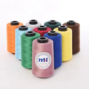 Factory Supply Cheap Price 40/2 5000Y 100% Spun Polyester Sewing Thread for Sewing Machine for Hoodies