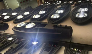 Lampadaire LED 150W LED éclairage extérieur économie d'énergie énergie <span class=keywords><strong>solaire</strong></span> corps en aluminium autoroute jardin carré 6500K/6000K couleur - Product Image 5