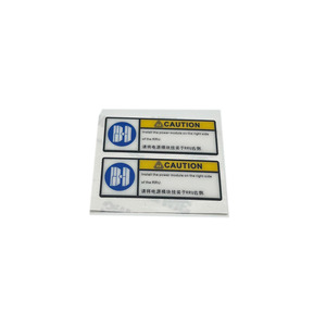 Etiqueta de advertencia electrónica: Cinta de tejido de doble capa para instalación de módulos de potencia RRU - Product Image 2