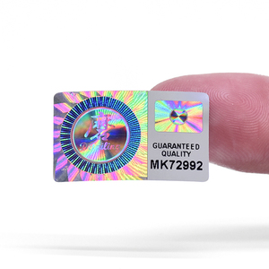 Etiqueta holográfica personalizada do holograma 3D com código QR e número de série - Product Image 2