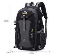 Sac à dos de randonnée et d'alpinisme 40L 32x20x52cm en polyester imperméable avec port casque et anneaux en D – Vente en gros OEM