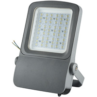 Projecteur LED étanche IP66 10W-100W Éclairage extérieur avec corps en aluminium Projecteur carré pour jardin Mur Réflecteur