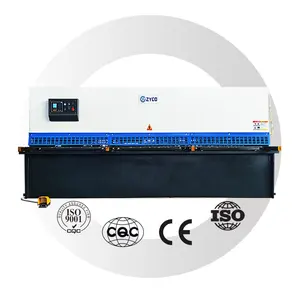 hina Famous ZYCOCNC Brand 6x6000mm Hydraulic Shearing Machine Operated By Korea Kacon Pedal Switch