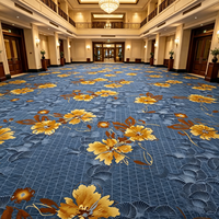 Tapis mural en nylon tufté imprimé sur mesure, fabrication OEM ODM, design commercial, résistant aux taches, facile à nettoyer, hauteur de pile 9 mm