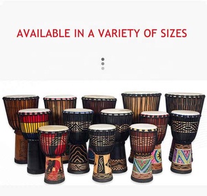 Approvisionnement d'usine Aiersi marque instrument de percussion djembe tambour africain taille différente afrique djembe tambour pour enfants adultes - Product Image 5