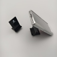 Support d'affichage pour lecteur MP3 en acrylique noir, support de bureau portable pour appareil électronique, pour comptoir de magasin