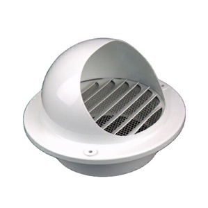 Grille d‘aération/ Capuchon de Capot d'évent/ Couvercle De <span class=keywords><strong>Ventilation</strong></span> à Grille sortie d'air murale Ronde pour WC - Product Image 1
