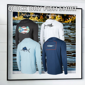 Camisa de Senderismo y Camping para Hombre, Ligera, de Secado Rápido, con Protección Solar UPF 50, 100% Poliéster, Talla Grande, Hecha en Pakistán, para Ropa de Pesca - Product Image 3