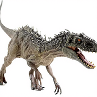 Modelos SL de Alta Calidad, Dinosaurio Indominus Rex T-Rex de Plástico PVC Sólido Realista, Juguetes Grandes para Niños y Niñas, Tema Animal, Original