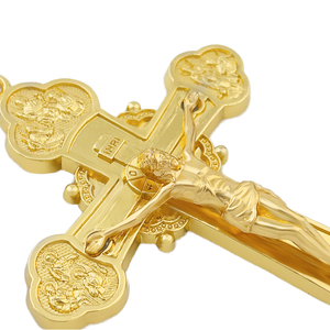 Venta al por mayor llavero de regalo personalizado religioso Jesús cristiano Cruz <span class=keywords><strong>Biblia</strong></span> verso Acero inoxidable Metal Cruz llavero - Product Image 2