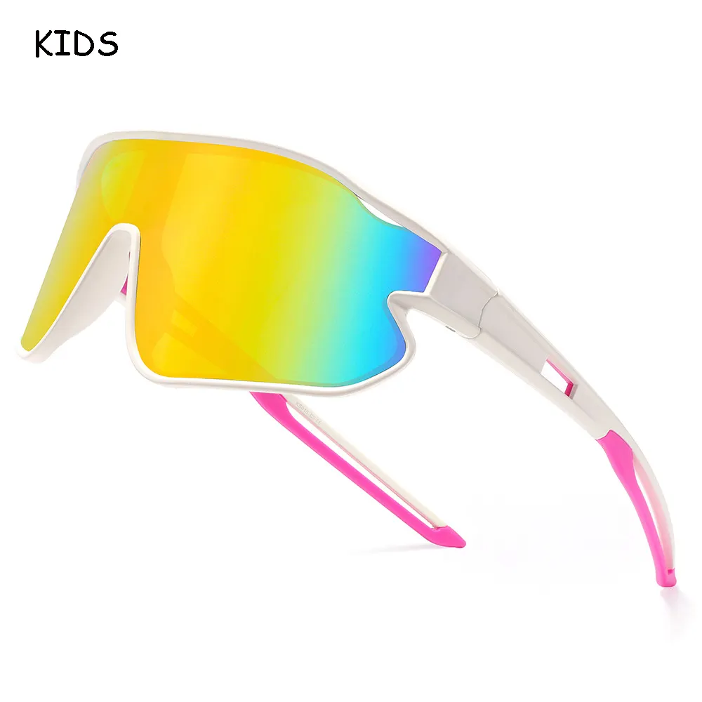 ZHIHENG 2023 al aire libre sombras niños UV400 gafas PC niño deportes gafas de sol